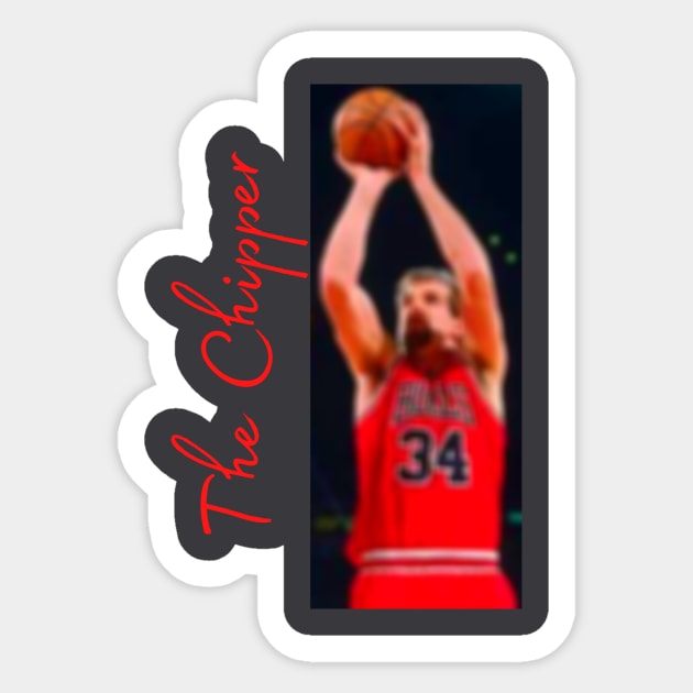 The Chipper by Bill Wennington Sticker by Abide the Flow